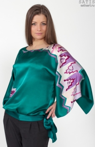 Блузы из натурального шелка (ассортимент)