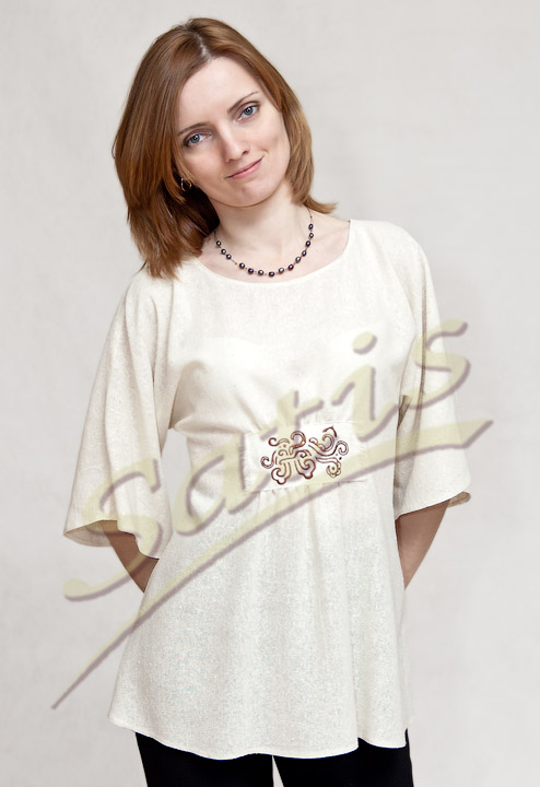 Платье из натурального шелка. Коллекция Лето 2011. Модель 5.15