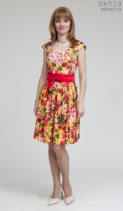 Платье "Флоксы" купить со скидкой в нашем интернет-магазине Сатис